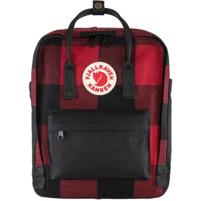 Fjällräven Kånken Re-wool - Red-black - Unisex - OneSize - Partioaitta | Alk. 179,00 €