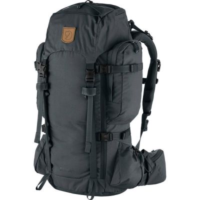 Fjällräven Kajka 55 M/l - Coal Black - Unisex - OneSize - Partioaitta | Alk. 419,00 €