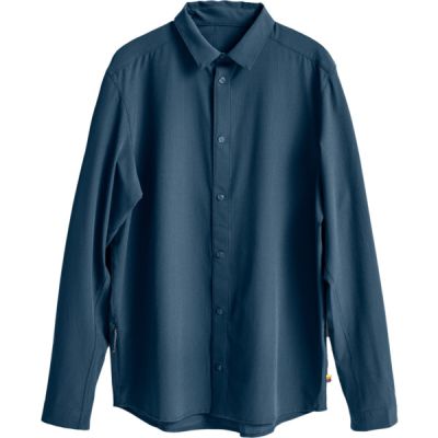 Fjällräven S/f Sun Shirt M - Navy - Miehet - M - Partioaitta | Alk. 150,00 €