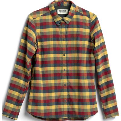 Fjällräven S/f Rider' S Flannel Shirt Ls W - Flag Check - Naiset - M - Partioaitta