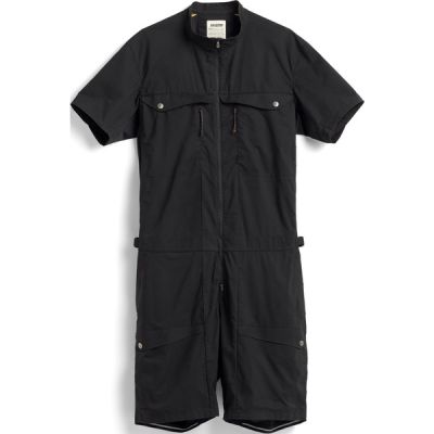 Fjällräven S/f Field Suit M - Black - Miehet - L - Partioaitta