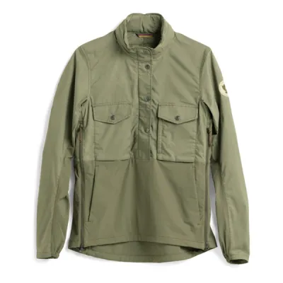 Fjällräven S/f Räven Anorak W - Green - Naiset - M - Partioaitta, kuva 1 / 1