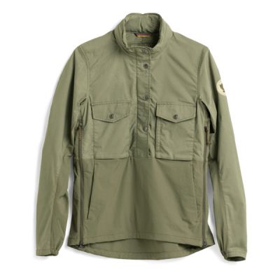 Fjällräven S/f Räven Anorak W - Green - Naiset - L - Partioaitta