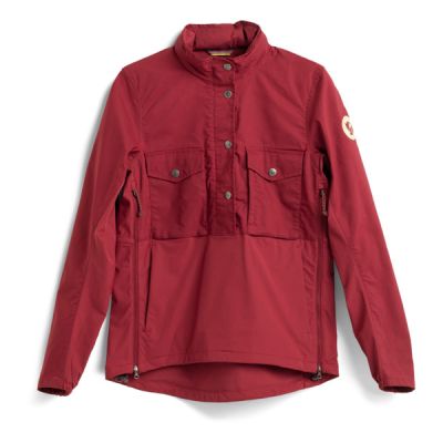 Fjällräven S/f Räven Anorak W - Pomegranate Red - Naiset - XS - Partioaitta