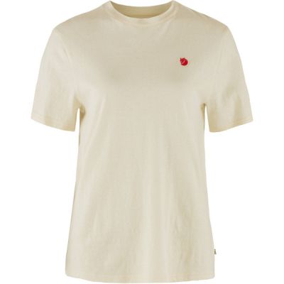 Fjällräven Hemp Blend T-shirt W - Chalk White - Naiset - S - Partioaitta
