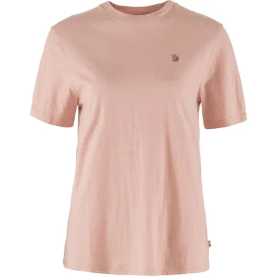 Fjällräven Hemp Blend T-shirt W - Chalk Rose - Naiset - XXS - Partioaitta, kuva 1 / 1