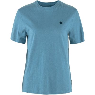 Fjällräven Hemp Blend T-shirt W - Dawn Blue - Naiset - M - Partioaitta