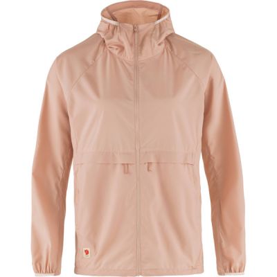 Fjällräven High Coast Wind Hoodie W - Chalk Rose - Naiset - M - Partioaitta | Alk. 249,00 €
