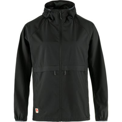 Fjällräven High Coast Wind Hoodie W - Black - Naiset - S - Partioaitta