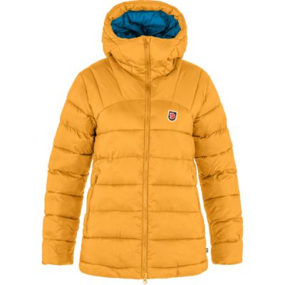 Fjällräven Expedition Mid Winter Jacket W - Mustard Yellow-un Blue - Naiset - S - Partioaitta