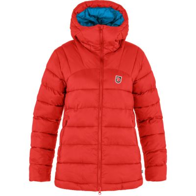 Fjällräven Expedition Mid Winter Jacket W - True Red-un Blue - Naiset - L - Partioaitta
