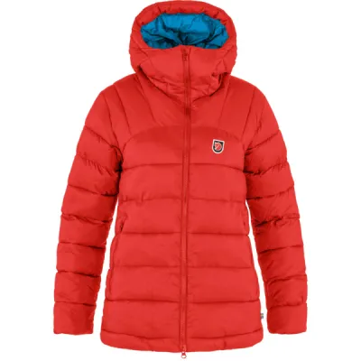 Fjällräven Expedition Mid Winter Jacket W - True Red-un Blue - Naiset - L - Partioaitta, kuva 1 / 1