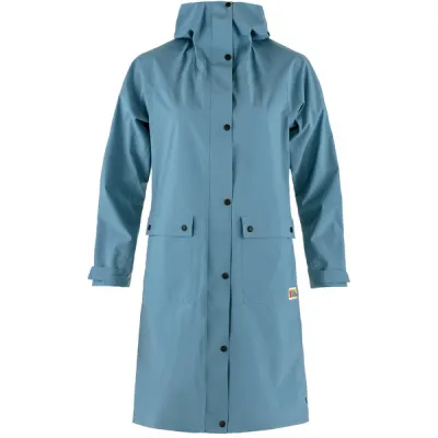 Fjällräven Vardag Rain Parka W - Dawn Blue - Naiset - M - Partioaitta, kuva 1 / 1