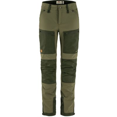 Fjällräven Keb Agile Trousers W - Laurel Green-deep Forest - Naiset - 46/R - Partioaitta