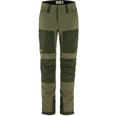 Fjällräven Keb Agile Trousers W - Laurel Green-deep Forest - Naiset - 34/R - Partioaitta, kuva 1 / 1