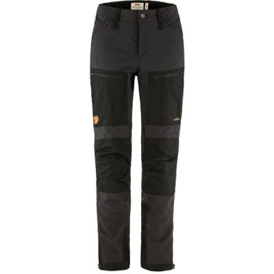 Fjällräven Keb Agile Trousers W - Black - Naiset - 36/R - Partioaitta