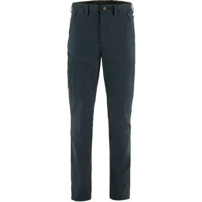 Fjällräven Abisko Trail Stretch Trousers M - Dark Navy - Miehet - 54/R - Partioaitta, kuva 1 / 1