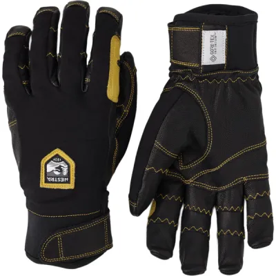 Hestra Ergo Grip Active - 5 Finger - Svart/svart - Unisex - 9 - Partioaitta