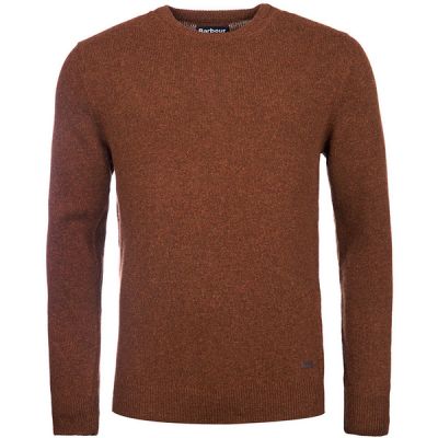 Barbour Essential Patch Crew - Bracken - Miehet - M - Partioaitta