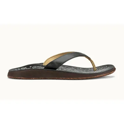 Olukai Paniolo - Charcoal/charcoal - Naiset - US 6 - Partioaitta