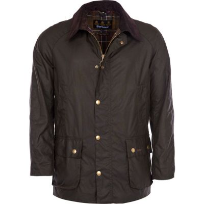 Barbour Ashby Wax Jacket - Olive - Miehet - XL - Partioaitta