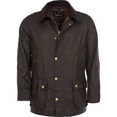Barbour Ashby Wax Jacket - Olive - Miehet - XXXL - Partioaitta