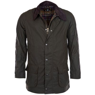 Barbour Bristol Wax - Olive - Miehet - S - Partioaitta | Alk. 349,00 €