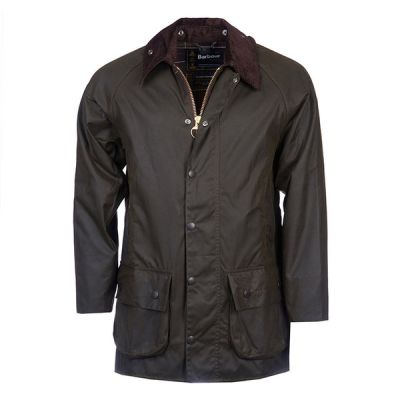 Barbour Classic Beaufort Wax Jacket - Olive - Miehet - 42 - Partioaitta