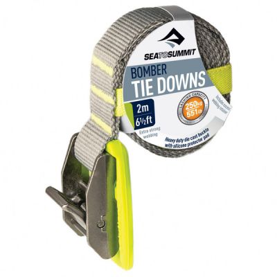Sea to Summit Solution Gear Bomber Tiedown 2m - Lime - OneSize - Partioaitta