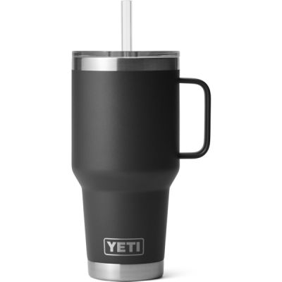 Yeti Rambler 35 Oz Straw Mug - Black - OneSize - Partioaitta