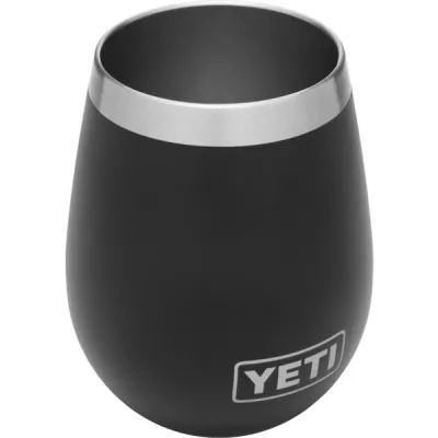 Yeti Rambler 10 Oz Wine Tumbler - Black - OneSize - Partioaitta