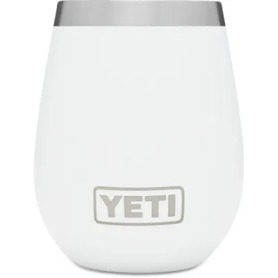 Yeti Rambler 10 Oz Wine Tumbler - White - OneSize - Partioaitta