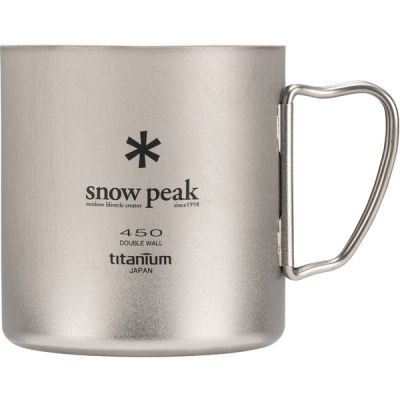 Snow Peak Titanium Double Wall 450 Mug - Nocolor - OneSize - Partioaitta