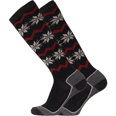 Sukkamestarit Merinovillasukat Tahko - Musta - Unisex - 41-42 - Partioaitta, kuva 1 / 1