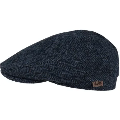 Salon Lakkitehdas Eero Gen Harris Tweed Herringbone - Navy Blue - Miehet - 60 - Partioaitta
