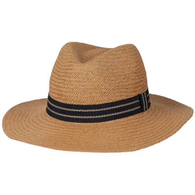 Salon Lakkitehdas Straw Hat Fedora - Brown - Unisex - 61 - Partioaitta, kuva 1 / 1