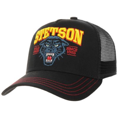 Stetson Trucker Cap Wild Ones - Black - Unisex - OneSize - Partioaitta