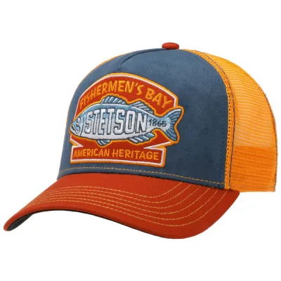 Stetson Trucker Cap Fishermen S Bay - Purpur - Unisex - OneSize - Partioaitta