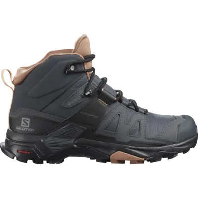 Salomon X Ultra 4 Mid Gtx W - Ebony/mocha Mousse/almond Crea - Naiset - UK 9 - Partioaitta, kuva 1 / 1