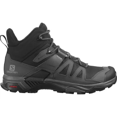 Salomon X Ultra 4 Mid Gtx - Black/magnet/pearl Blue - Miehet - UK 8,5 - Partioaitta, kuva 1 / 1