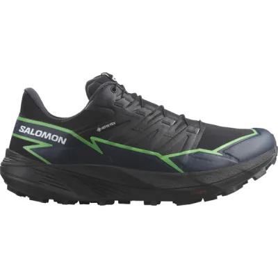 Salomon Thundercross Gtx - Black/green Gecko/black - Miehet - UK 10 - Partioaitta, kuva 1 / 1