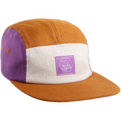 VAI-KO Kultakero 5-panel Color Block - Honey Brown Mix - Unisex - OneSize - Partioaitta