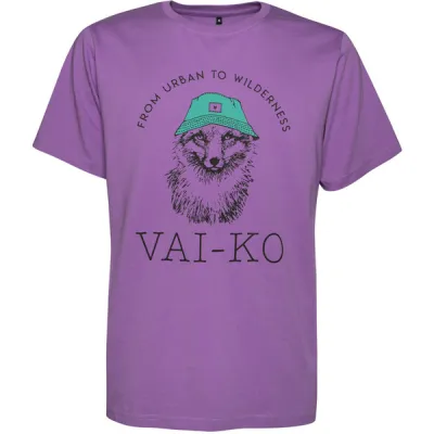 VAI-KO Adventurer Fox T-shirt - Purple - Unisex - L - Partioaitta, kuva 1 / 1