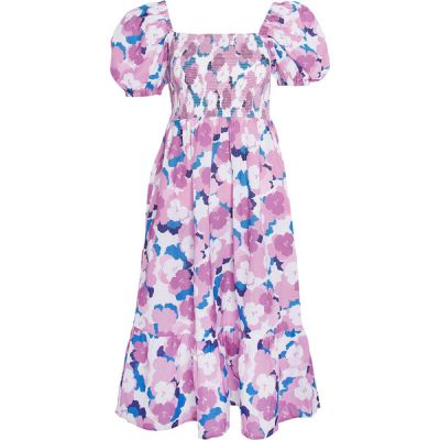 Barbour Ashfield Dress - Multi - Naiset - 14 - Partioaitta