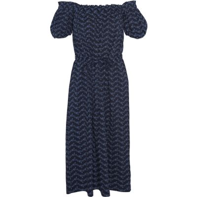 Barbour Hollowtree Dress - Navy - Naiset - 10 - Partioaitta