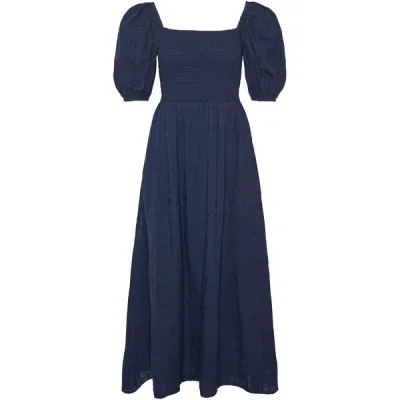 Barbour Macy Midi Dress - Navy - Naiset - 14 - Partioaitta, kuva 1 / 1