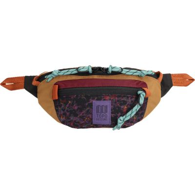 Topo Designs Mountain Waist Pack, Printed - Khaki/meteor - Unisex - OneSize - Partioaitta | Alk. 54,95 €