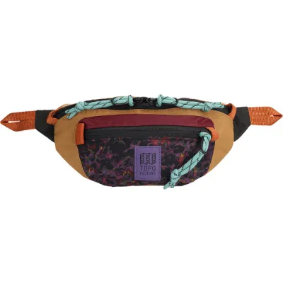 Topo Designs Mountain Waist Pack, Printed - Khaki/meteor - Unisex - OneSize - Partioaitta