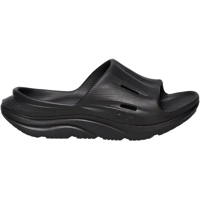 Hoka U Ora Recovery Slide 3 - Black / Black - Unisex - 12/14 - Partioaitta, kuva 1 / 1