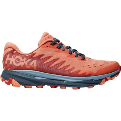 Hoka W Torrent 3 - Papaya / Real Teal - Naiset - 5 - Partioaitta
